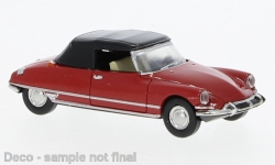 Brekina 14230 - H0 - Citroen DS  Cabrio geschlossen Chapron - rot